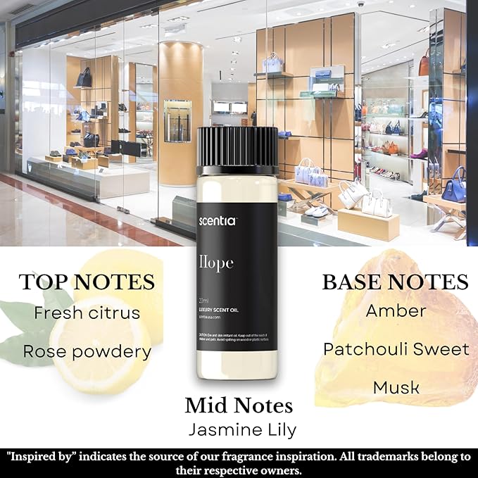 Perfume-Inspired Essential Oil Set – 3×20ml Diffuser Oils with Floral & Woody Notes | Designer Fragrance Blends for Home, Spa & Aromatherapy