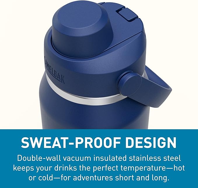 CamelBak Thrive Chug Insulated Stainless Steel Water Bottle Navy, 32oz