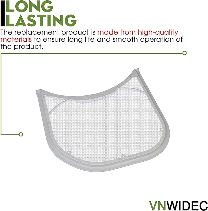 DLE2514W DLE2301W DLE2350W DLE2512W DLE3777W DLE5955G DLE5977W DLE7177RM Dryer Lint Filter Screen Trap Replacement For LG Dryer