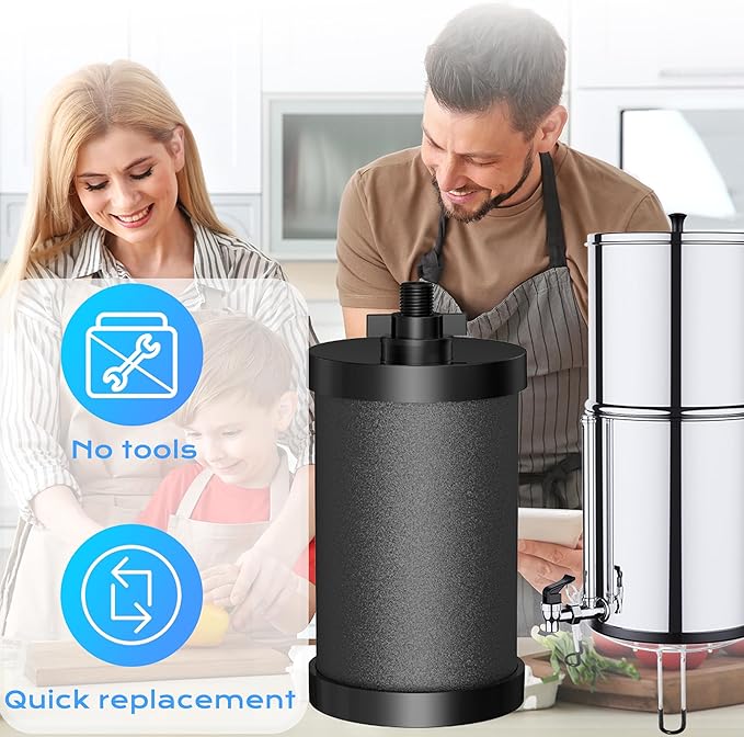 2387 Pro Filter, NSF/ANSI 42 Certified for Alexapure Water Filter Replacement, 5000 Gallon Water Filter Compatible with Alexapure Water Filtration System, 1 Pack