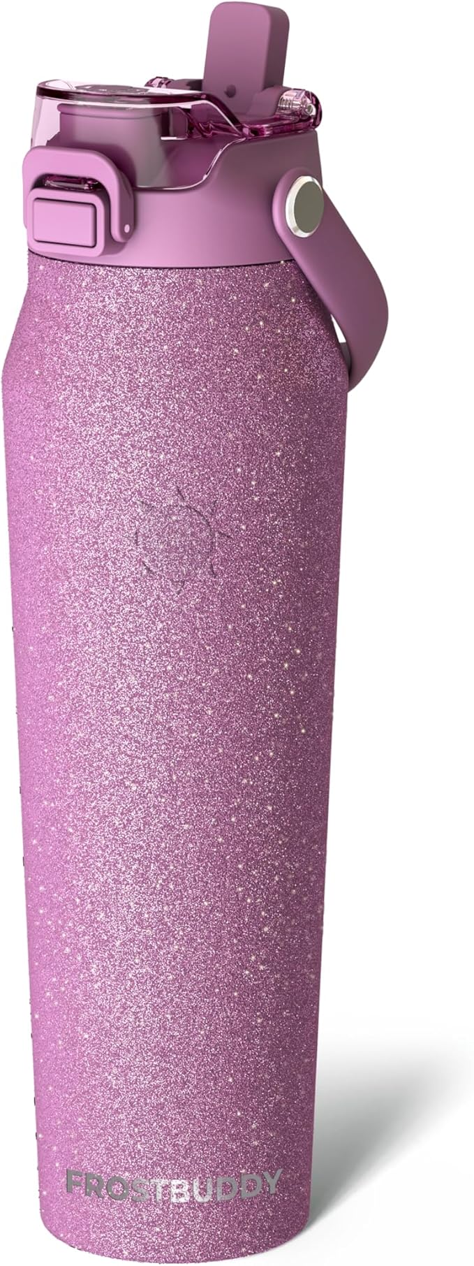 Frost Buddy 32oz Insulated Water Bottle with Straw & Chug Lid | Leak-Proof Stainless Steel | 24-Hours Cold | Sweat-Proof, Cup Holder Friendly | Ideal for Gym, Travel, Sports & Everyday Hydration
