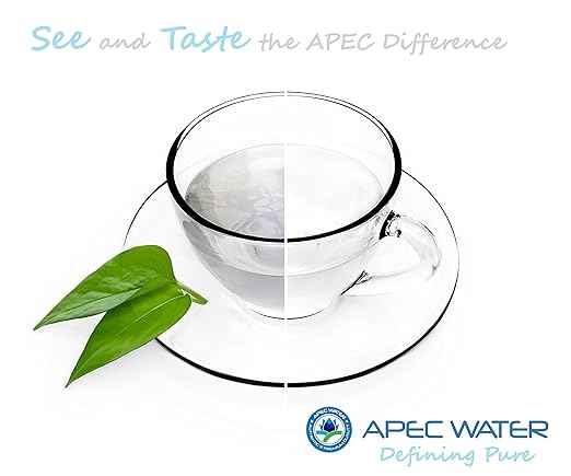 APEC Water Systems RO-CTOP Portable Countertop Reverse Osmosis Water Filter System, Installation-Free, fits Most Standard Faucet