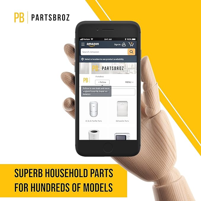 PartsBroz W10872845 Pump Filter & WPW10463906 Screen Filter - Compatible with Whirlpool Kenmore KitchenAid Dishwasher - Replaces AP6030094 PS11759673 W10393351 AP6021820 PS11755148 2312301
