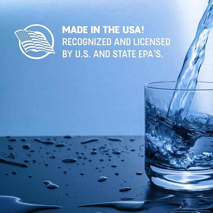 55 Gallon Water Preserver Concentrate (5 years) Water Treatment Drops - Water Treatment For Drinking Water - Mayday Emergency Drinking Water - Defiance Fuel Water - Earthquake Water, Emergency Storage