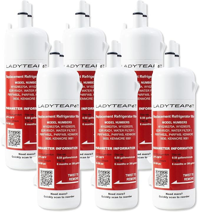 9081 Filter Replacement Compatible With 9081, 9030, 9020, 9020B (6 Pack) - AquaVibe