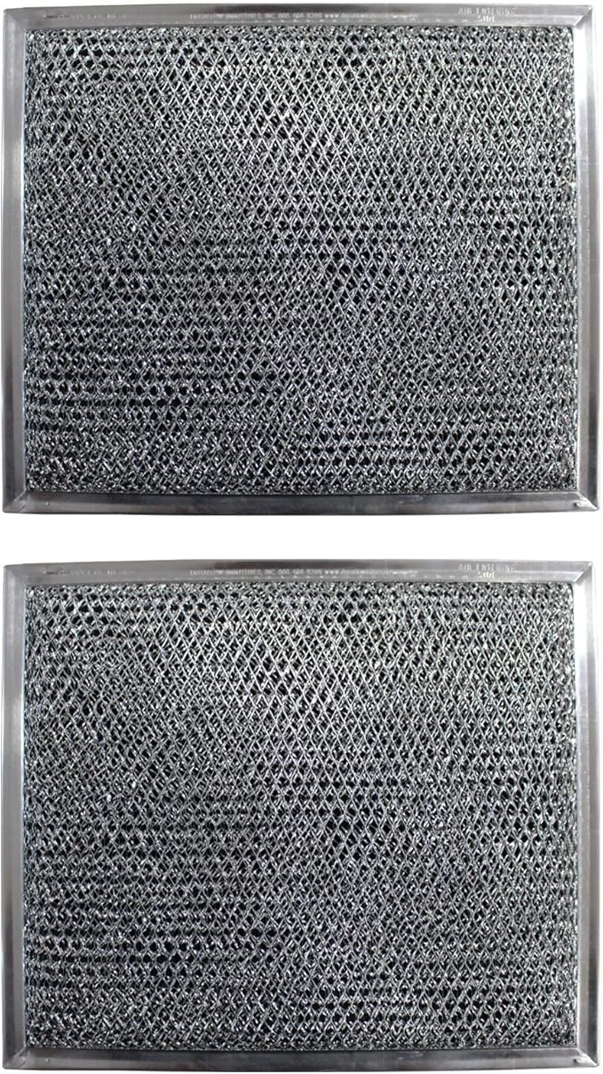 Replacement Carbon Filters Compatible With GE Models: WB2X10700, WB02X1070, WB02X8253, WB02X8254, WB02X8406, WB13X5015,WB2X1070, WB2X8253, WB2X8254, WB2X8406-9 X 10-1/2 X 1/8 (2-Pack)