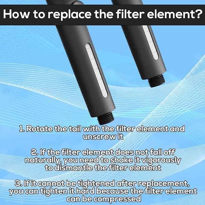 10pcs Showerhead Filters, 2.95x0.95 Inch PP Cotton Shower Head Filter Replacement Cartridge Filtering Tool