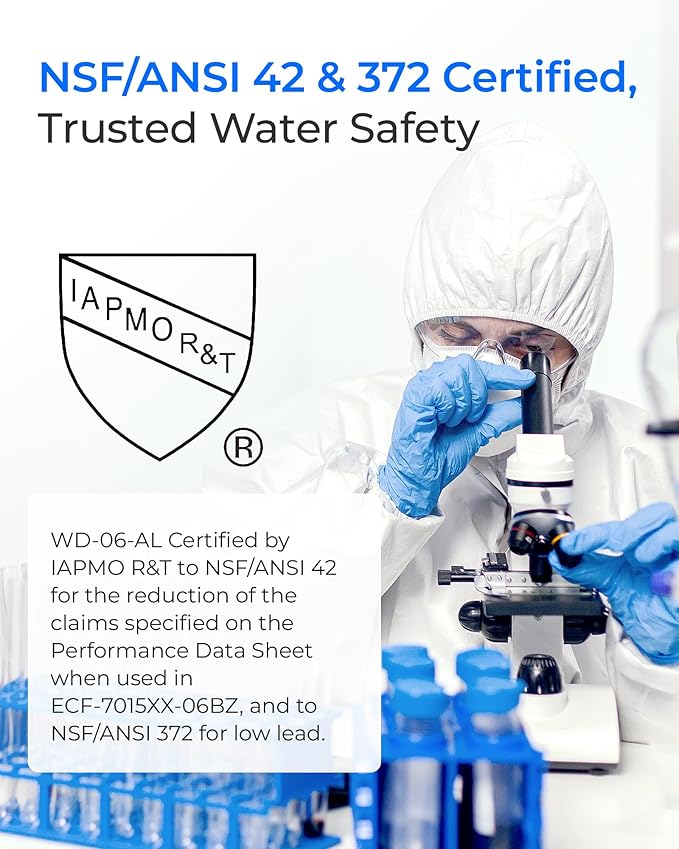 Waterdrop Alkaline Water Filter, Filter Replacement for Brita® Pitchers and Dispensers, 2 Months, 3-Pcak, Mineralized Alkaline Water, Increases Water PH