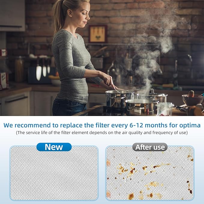 S99010430-002 Range Hood Filter Replacement Compatible with Broan Nutone 4512880 Kitchen Exhaust Fan Filter,5-Layer Aluminum Grease Filter 15-3/4" x 13-7/8" x 3/8",2 Pack - AquaVibe