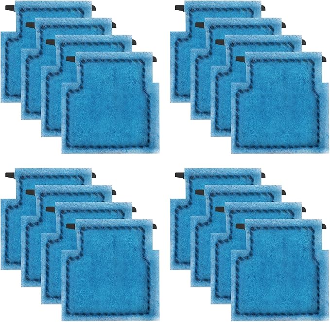 16 PCS Aquarium Filter Cartridge Compatiable with Aqua-Tech Filters (EZ-Change #1) Fish Tank Filter Cartridge Compatiable with Aqua-Tech 5-15 Power Filter - AquaVibe