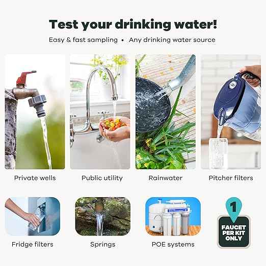 Advanced Home Water Test Kit | Well or City | EPA Certified Drinking Water Labs | Tests for: 116 Analytes, incl. Lead, Copper, Hardness & Alkalinity and More | #1 Best Home Water Test - Wirecutter