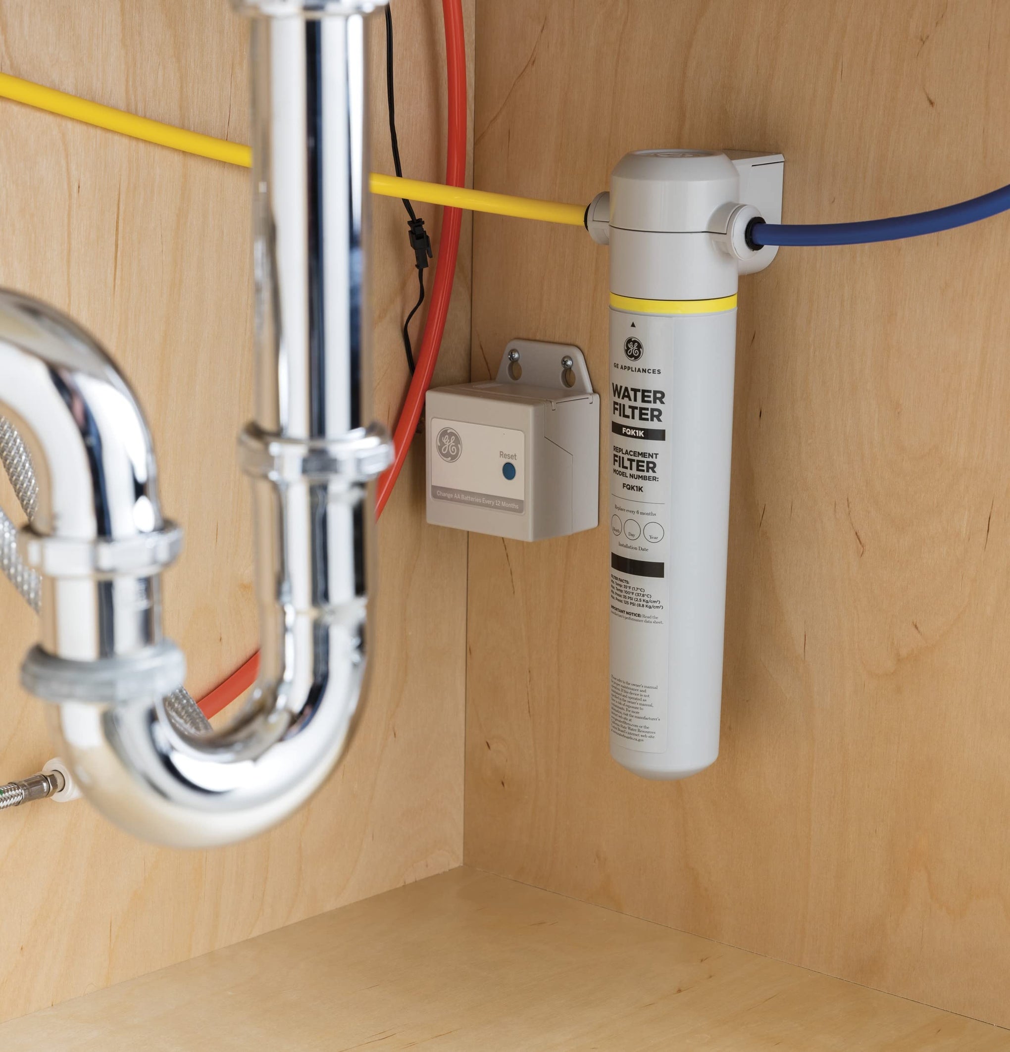 Single Stage Under Sink Water Filter System
