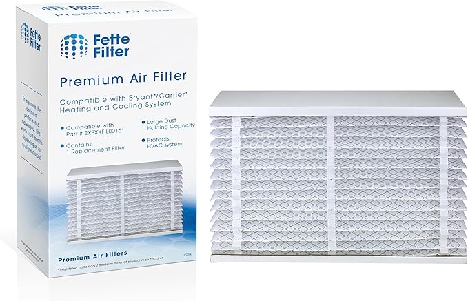 Fette Filter - Humidifier Filter replacement Compatible with Bryant/Carrier EXPXXFIL0016 - Pack of 1