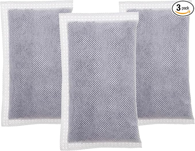 Activated Charcoal Odor Absorber Diaper Pail Deodorizer for itouchless 8 Gallon & Larger, Trash Can Deodorizer Odor Filter Refill for itouchless 13 Gallon Diaper Garbage Can (3 Pack)