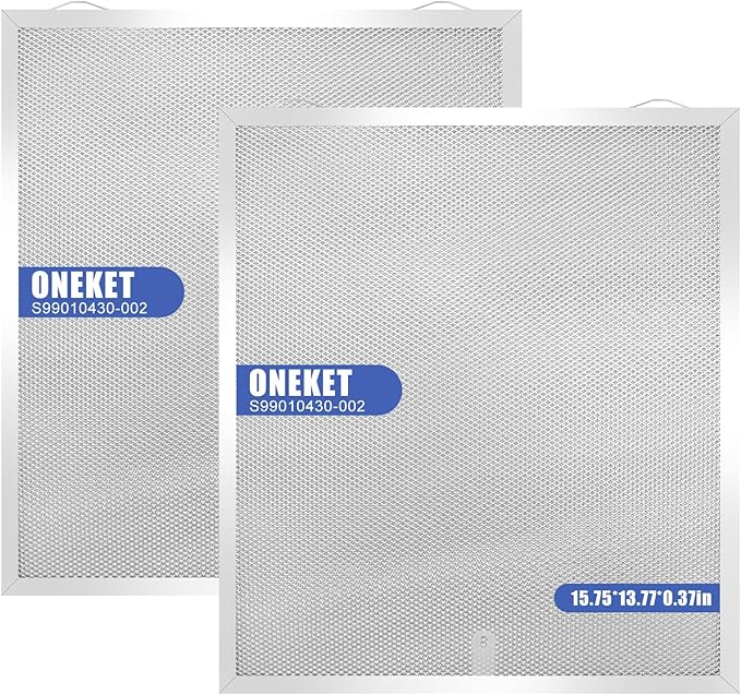 S99010430-002 Range Hood Filter 15-3/4