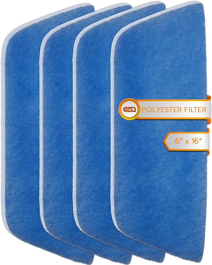 RV Air Conditioner Filter - 6" x 16" RV AC Replacement Filters For Coleman Mach Unit MERV 8 Air Filter (2 Pack) - AquaVibe