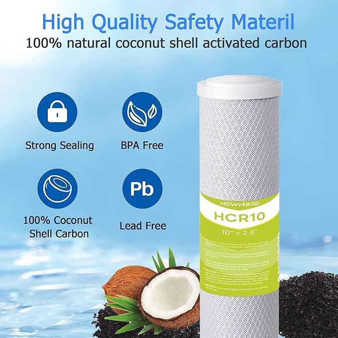 2-Set Pre-Filter Stage 1-3, Fit for APEC RO Water Filter System Essence, Ultimate RO-45/90 /PH90 /Hi/PERM/Pump, ROES-50/75 /PH75, WFS-1000