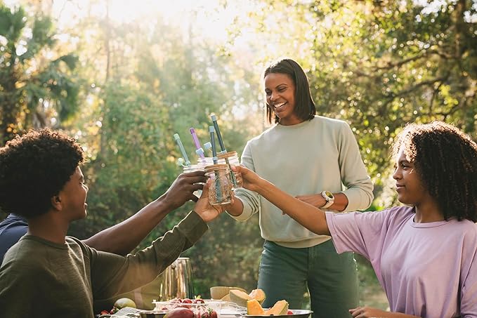 LifeStraw Sip Essential – Lightweight Water Filter Drinking Straw, Removes Bacteria, Parasites and Microplastics, Seaglass