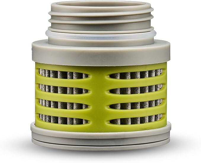 ÖKO H2O Replacement Water Filters for ÖKO Filtration Bottles, Advanced Electro-Adsorption Bottle Filter Cartridge, Portable Water Bottle Replacement Filter, 100 Gallon Capacity