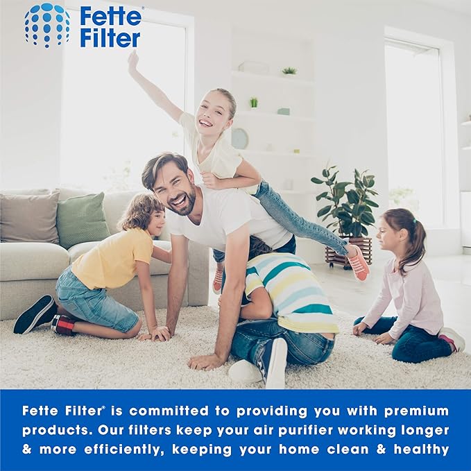 Fette Filter - Replacement Filter Compatible with Compatible with RYOBI PWV200 PWV201 PWV200B 18V ONE+ 4.75 Gal. Wet/Dry Vac, Compare to Part # A32RF03N. Pack of 2