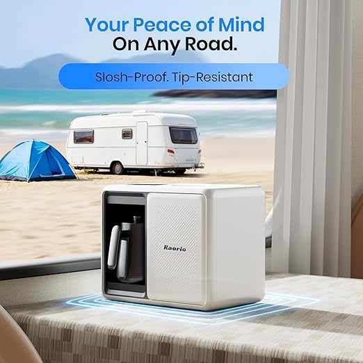 Portable 5-Stage Reverse Osmosis System Countertop UV Water Filter,Intelligent Hot Water Purifier for Family Kitchen Camping, RV, Overlanding 0.0001μm RO Membrane, Lab-Grade Purity, Non-Install