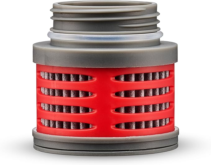 ÖKO H2O Replacement Water Filters for ÖKO Filtration Bottles, Advanced Electro-Adsorption Bottle Filter Cartridge, Portable Water Bottle Replacement Filter, 100 Gallon Capacity