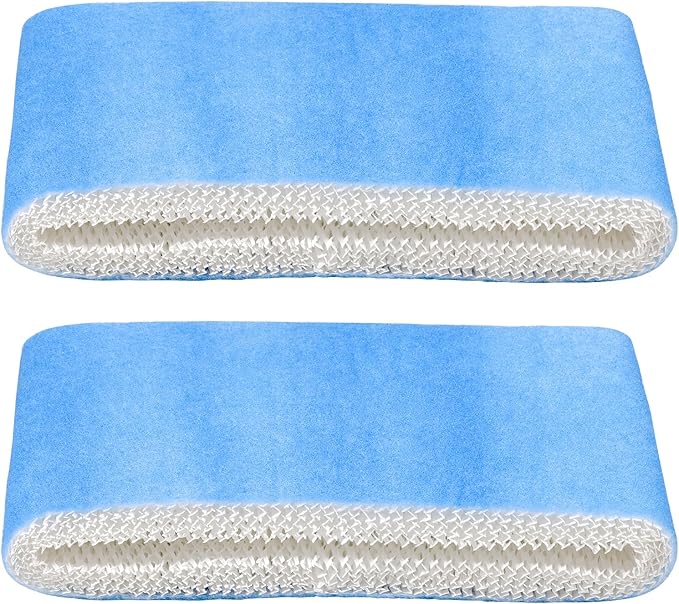 Humidifier Filter Replacement Blue Mesh Layer Humidifier Wick Filters Compatible with Honeywell HCM-6009 HCM-6011 HM-3500 HEV680 HEV685 Series, Part HC-14V1 HC-14 HC-14N Wicking Filter E, 2Pcs