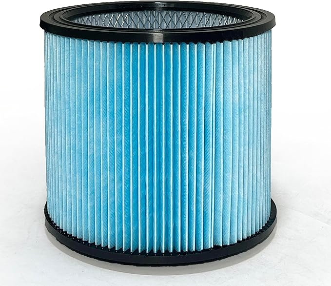 Nispira 90350 90304 90344 High Performance Filter Cartridge Replacement For Shop-Vac Wet Dry Vacuum Nanofiber with Lid, 2 Packs - AquaVibe