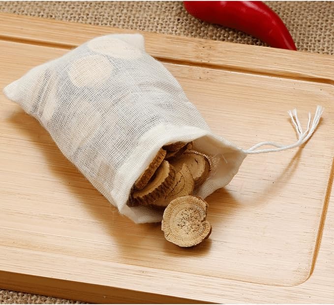 MyLifeUNIT Soup Bags, Soup Socks for Cooking, 4" x 6", Set of 20