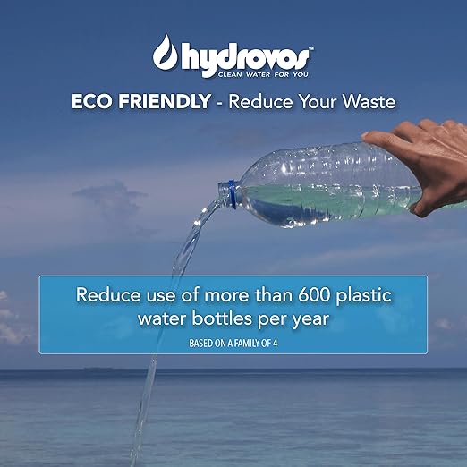 HYDROVOS 75G Series Home RO Water Filtration System, Ultra Safe NSF 372 Certified No Lead, Top Tier Under Sink Reverse Osmosis Drinking Water Filter System