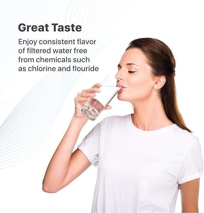 Wildberries RF263TEAESG/AA Replacement for Samsung Fridge Water Filter Compatible with Samsung RF23J9011SG/AA, RF263BEAESR, DA29-00020B, RF28HFEDBSR, HAF-CIN/EXP, Kenmore 46-9101 Pack of 3