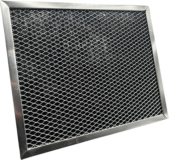 Charcoal Filter for Broan Range Hood – 8.75" x 10.5" x 3/8", Aluminum Mesh, Grease & Odor Replacement – 1 Pack