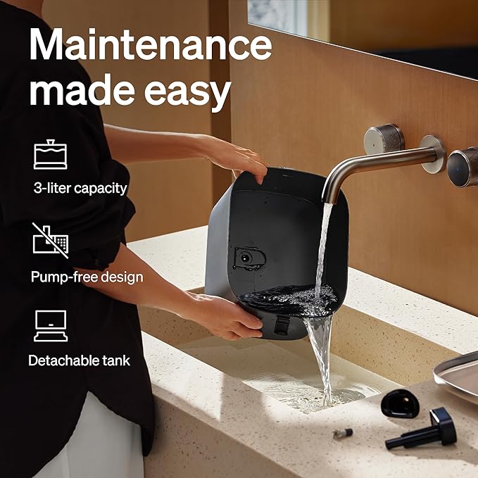 PETLIBRO Upgrade Cat Water Fountain, Dockstream 2 Smart App Monitoring Pet Water Fountain for Cats Indoor, 3L/101oz Cat Fountain Stainless Steel Tray for Drinking, 5G WiFi Auto Cat Water Dispenser Dog