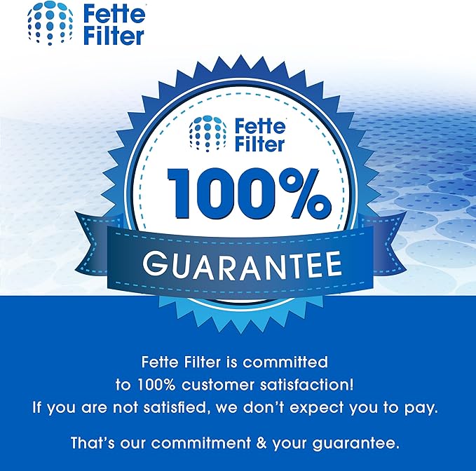 Fette Filter Replacement Filters for Bissell Vacuums, Compatible with SurfaceSense MultiClean 3418, Pet Hair Eraser Turbo 3774F, PowerLifter 3404.2 Post-Motor & 4 Pre-Motor Filters