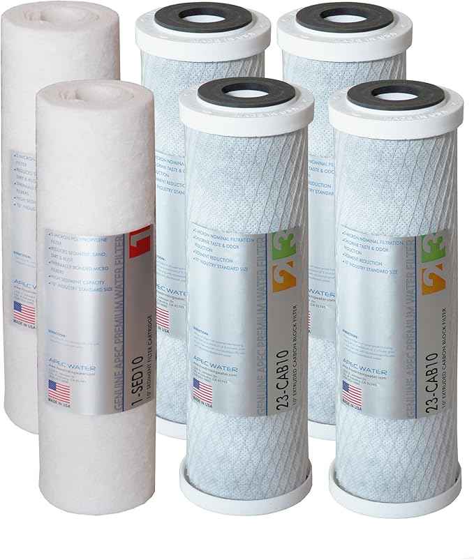 APEC Water Systems Filter Set with Inline Carbon Filter