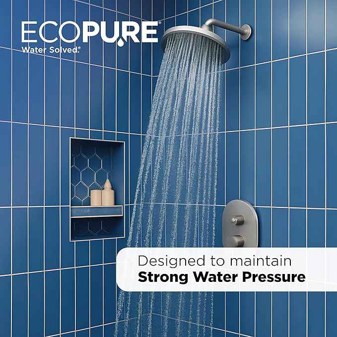 EcoPure EPW4P Pleated Whole Home Replacement Water Filter-Universal Fits Most Major Brand Systems