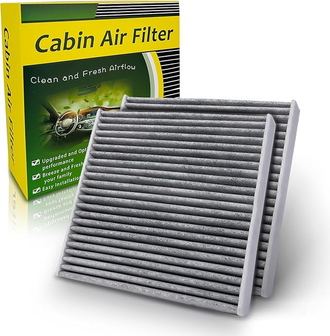 Cabin Air Filter Replacement for CF12820, Fits Elantra, Loniq 5, Santa Fe, Sonata, Tucson, K5, Sportage, Sorento (2 Pack)