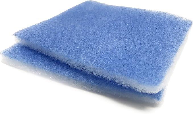 Nispira Replacement Polyester Filters Compatible with BetterVent Indoor Lint Dryer Vent, A pack of 6 Filters - AquaVibe