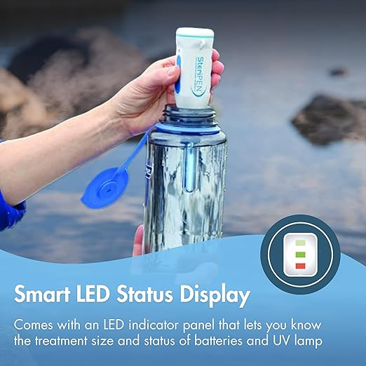 KATADYN Steripen Classic 3 UV Water Purifier, Camping, Travel, Hunting, Preparedness