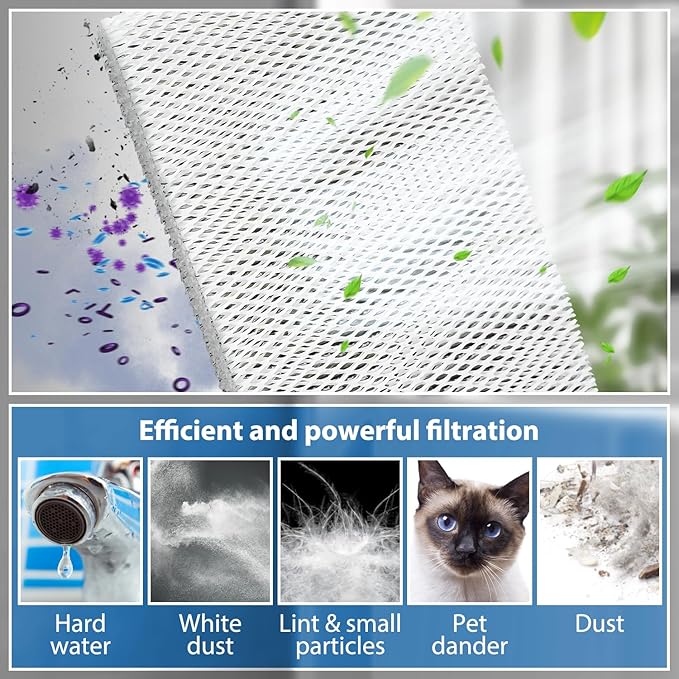 MaxLLTo Replacement Humidifier Filter Compatible for Totaline P110-3545 for Carrier HUMCCLBP2217 HUMCCLBP2317 HUMCALBP2317 HUMCCLBP2417 HUMCALBP2417 HUMCCLFP1218 HUMCCLFP1318 HUMCALFP1318 - AquaVibe