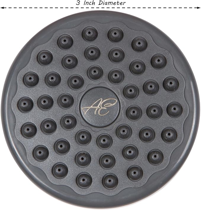 Pressure Boosting Shower Head - High Pressure Water Saver Showerhead Best For Low Flow Showers, 1.8 GPM - Oil-Rubbed Bronze & California Certified - AquaVibe