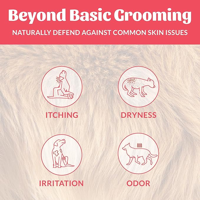 SKOUT'S HONOR Probiotic Pet Deodorizer Spray- Hydrating Daily-Use with Avocado Oil & Omega-3s, Microbiome Friendly Certiified, Paraben & Sulfate-Free, 97% Natural, 8oz, Sunkissed Coconut - AquaVibe