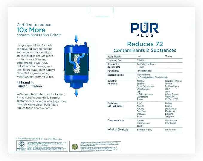 PUR Faucet Mount Replacement Filter, 5 pk.
