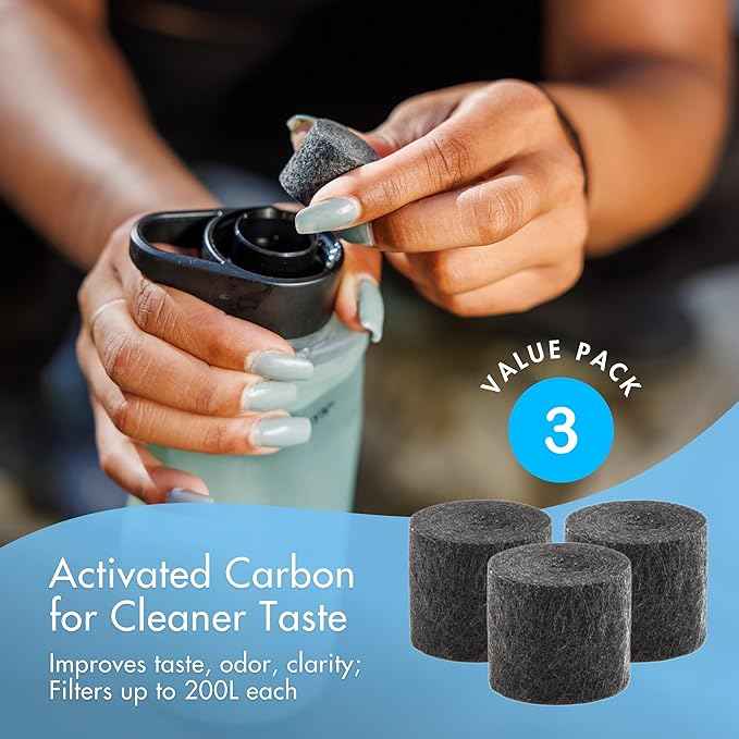 Katadyn BeFree AC Carbon Replacement (3 Pieces)