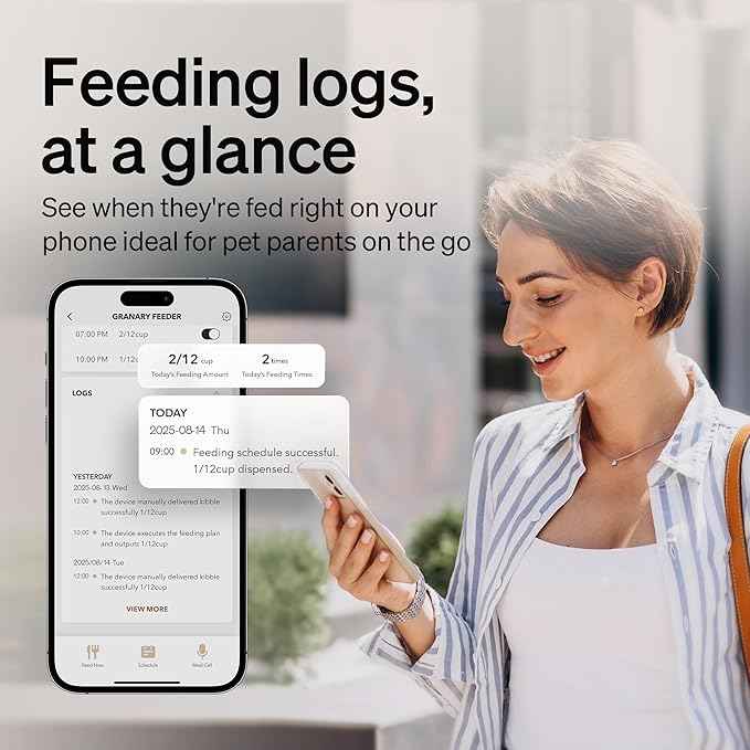 PETLIBRO Automatic Cat Feeder for 2 Cats, 5G&2.4G WiFi Pet Feeders, 5L Programmable Cat Food Dispenser with Airtight Lock-Fresh Technology, Dual Stainless Steel Bowls, Low Food Sensor