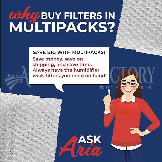 Air Filter Factory Replacement For Sears Kenmore 14906 Humidifier Wick Filter
