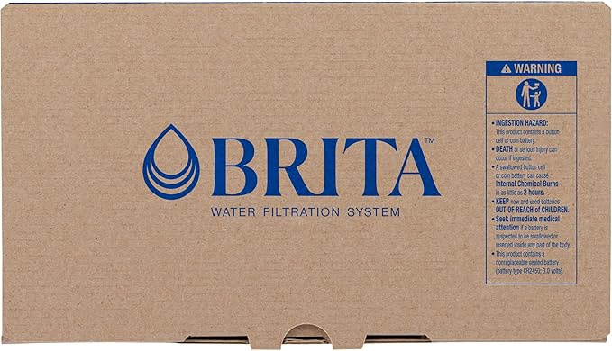 Brita Large 10 Cup Water Filter Pitcher, 1 BritaPlus Filter, Everyday, Clear (Package May Vary)