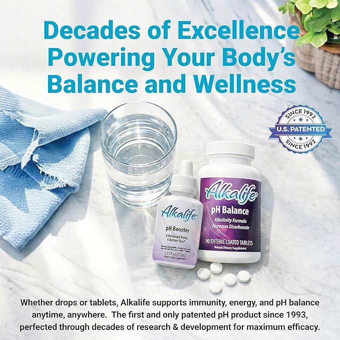 Alkalife pH Booster Drops, 1 Pack, Turn Any Drinking Water Into pH 10 Alkaline Water, 360 Servings Per Bottle, The Original Patented Formula, Electrolytes & Minerals