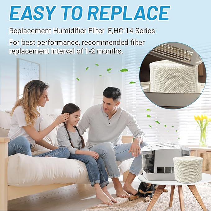 Lemige 3 Pack HC14 Filter E Compatible with HC-14 Series HC-14V1 HC-14 HC-14N, Models HCM-6009 HCM-6011 HEV680 HEV685 Series