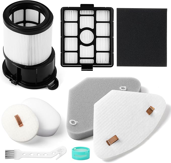 IP3251 IP3252 IP3124 HEPA Filter Replacement Compatible with Shark IP3251 Cordless PowerDetect Clean Empty Lightweight Stick Vacuum and Shark IP3251C PowerDetect Auto Empty System Dock (1 Pack) - AquaVibe